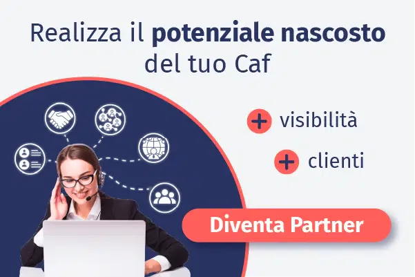 Banner Diventa Partner Caf Mobile
