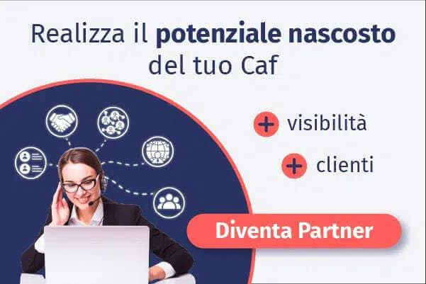 Banner Diventa Partner Caf Mobile