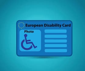carta europea della disabilità