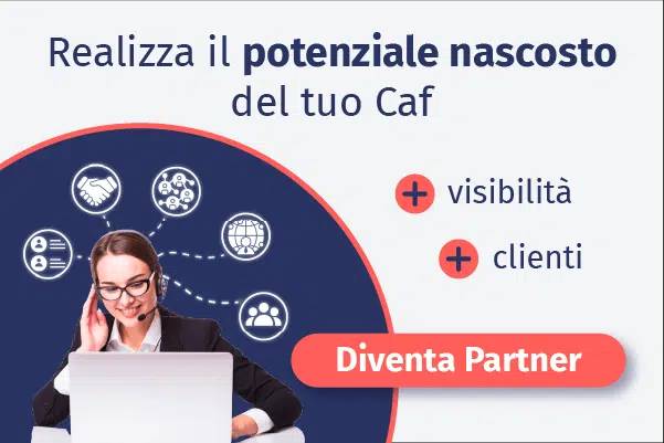 Banner Diventa Partner Caf Mobile
